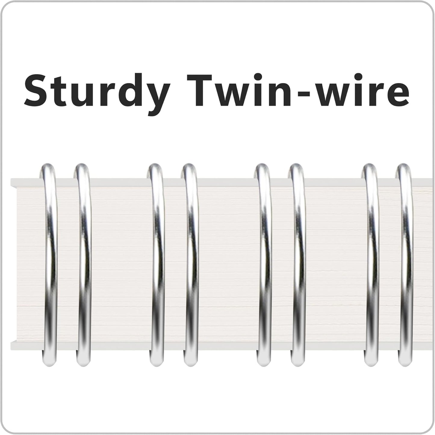 Notebook, 2-3 Pack, 160 Pages per Pack, B5 Medium Size (7.6'' × 10''), 100 GSM Thick Paper