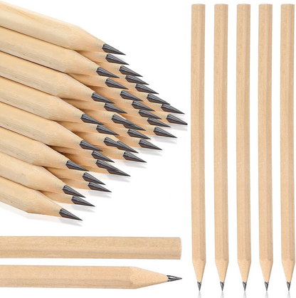 Wooden Pencils Bulk – No Eraser Hexagonal HB Graphite