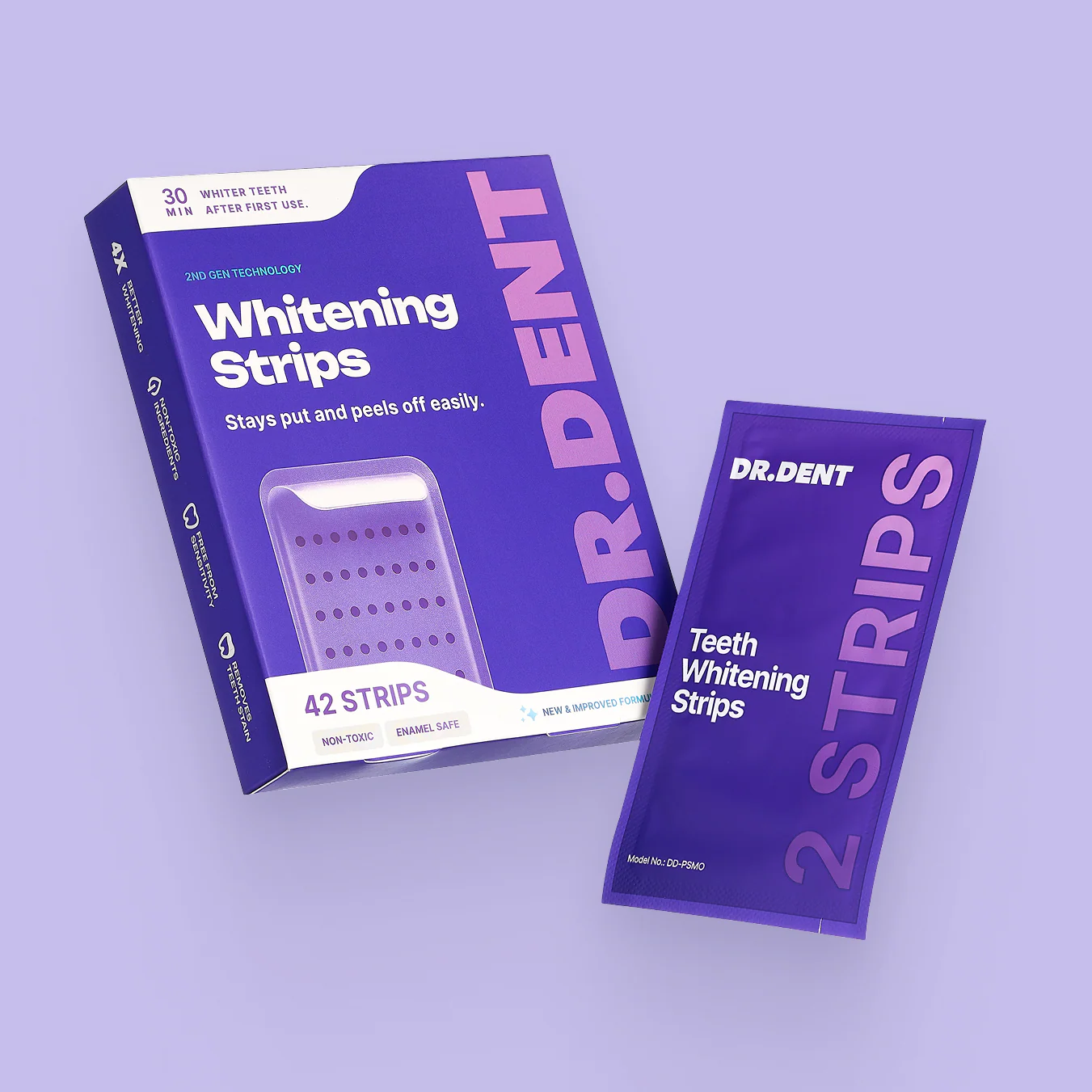 Purple Whitening Strips